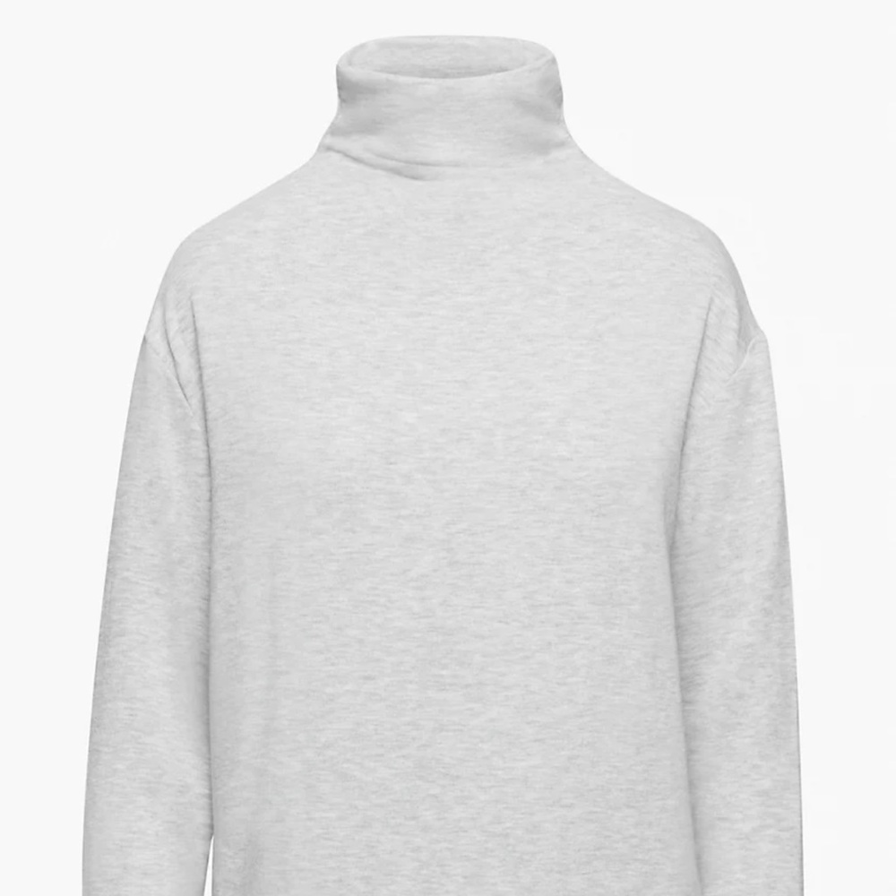 NWT Aritzia Wilfred Free Mars Slouchy Turtleneck in Black - Picture 8 of 9
